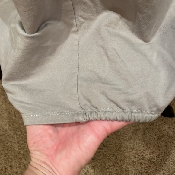 Chalet et Ceci Roma Tunic Asymmetric Drawstring Hem Front Pocket Lagenlook S - Picture 9 of 13